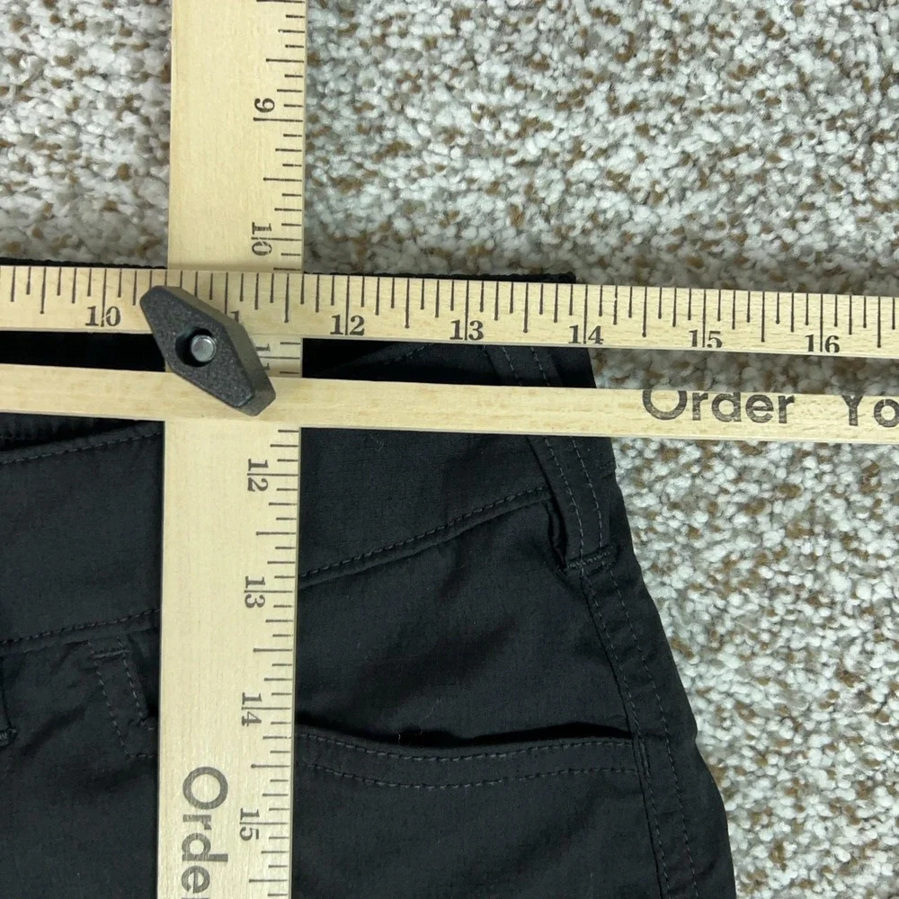 Carhartt Pants Womens 4 Black Straight Fit Cargo Capri Workwear Hiking Outdoor